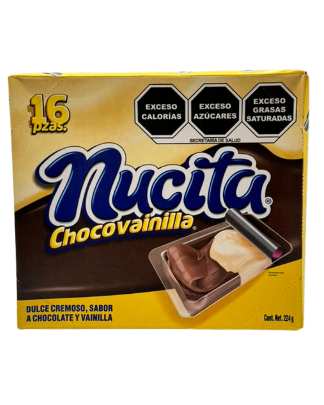 Nucita Chocovainilla 16uds.